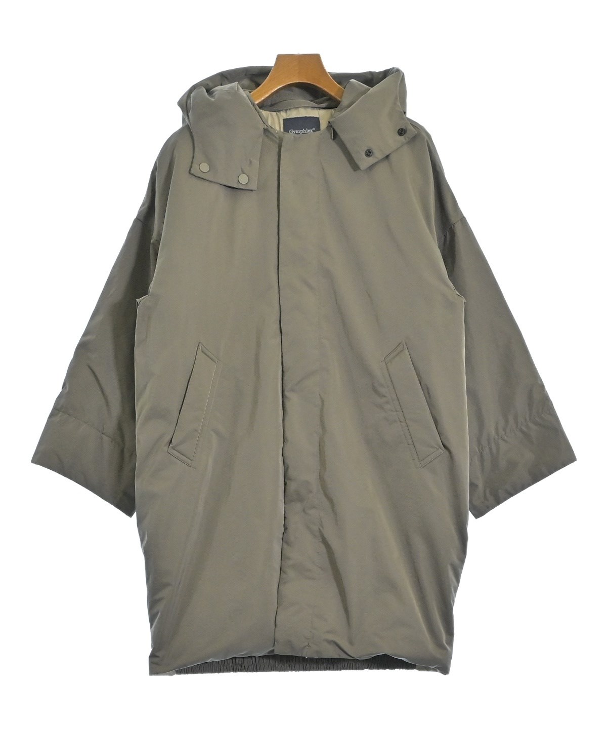 Gymphlex（ジムフレックス）ダウンコート カーキ サイズ:14(M位