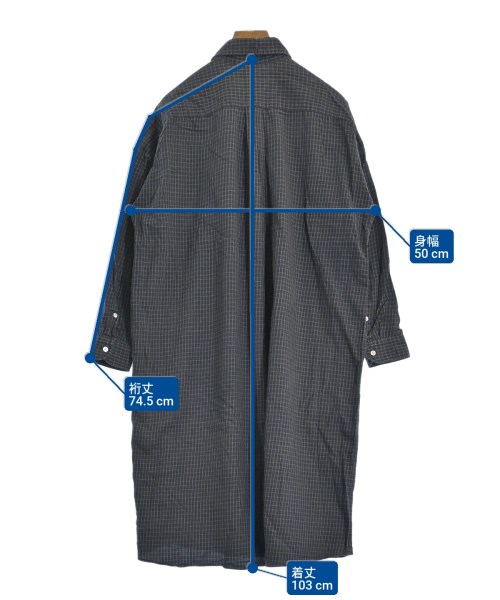 Gymphlex（ジムフレックス）シャツワンピース グレー サイズ:14(M位) レディース/2200647822098