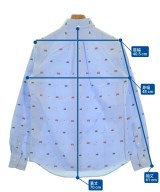 Gymphlex（ジムフレックス）カジュアルシャツ 青 サイズ:S メンズ/2200663003129