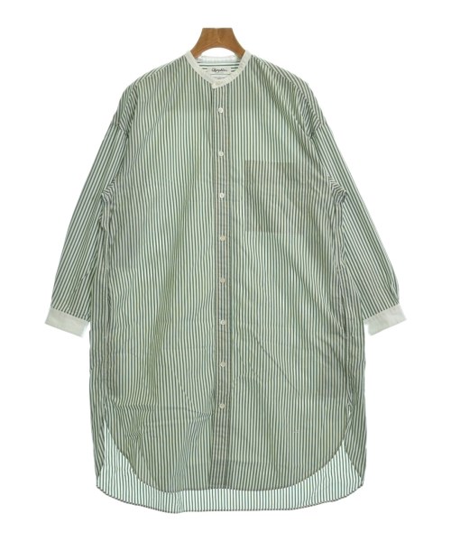 Gymphlex(ジムフレックス)シャツワンピース 緑 サイズ:12(S位)/2200667976023