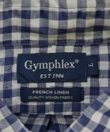 Gymphlex（ジムフレックス）カジュアルシャツ 青 サイズ:L メンズ/2200681328044