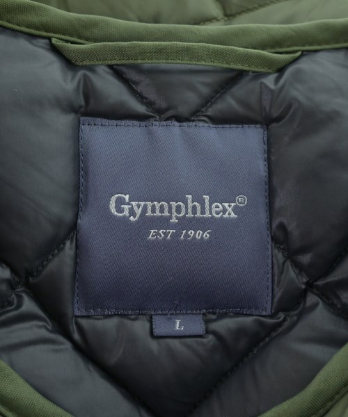 Gymphlex（ジムフレックス）ダウンジャケット/ダウンベスト カーキ サイズ:L メンズ/2200690550030