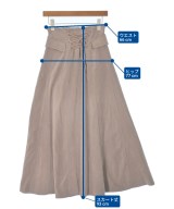 COCODEAL（ココディール）ロング・マキシ丈スカート ベージュ サイズ:2(M位) レディース/2200672133015
