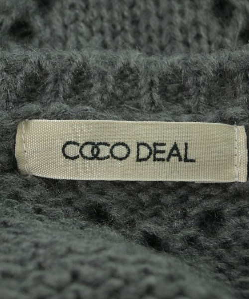COCODEAL（ココディール）ニット・セーター グレー サイズ:2(M位) レディース/2200671538101