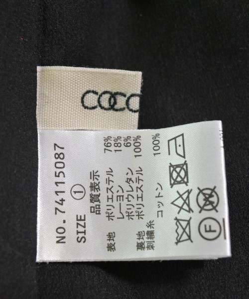 COCODEAL（ココディール）ワンピース 黒 サイズ:1(S位) レディース/2200674513037