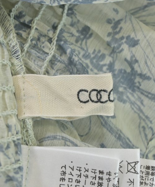 COCODEAL（ココディール）ブラウス 緑 サイズ:2(M位) レディース/2200674513105