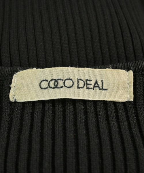 COCODEAL（ココディール）カーディガン 黒 サイズ:1(S位) レディース/2200674513129