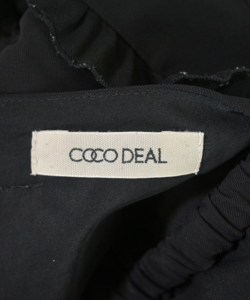 COCODEAL（ココディール）オールインワン/サロペット 黒 サイズ:2(M位) レディース/2200710450036