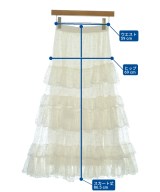 COCODEAL（ココディール）ロング・マキシ丈スカート 白 サイズ:1(S位) レディース/2200711781047