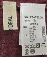 COCODEAL（ココディール）カーディガン 赤 サイズ:2(M位) レディース/2200701046095
