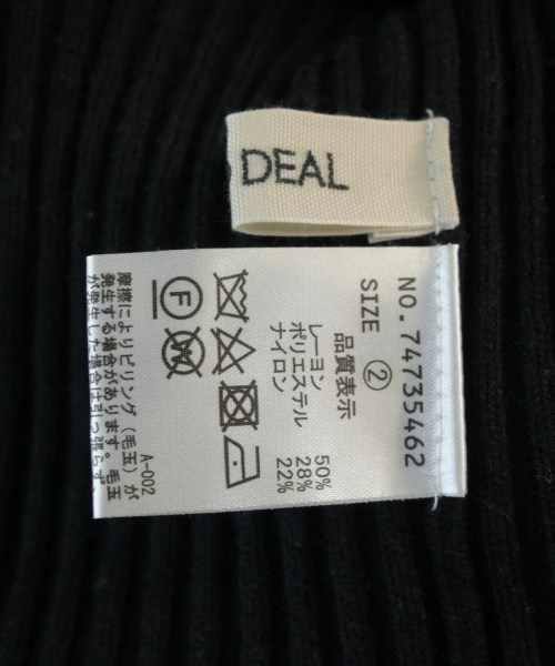 COCODEAL（ココディール）ニット・セーター 黒 サイズ:2(M位) レディース/2200728281042