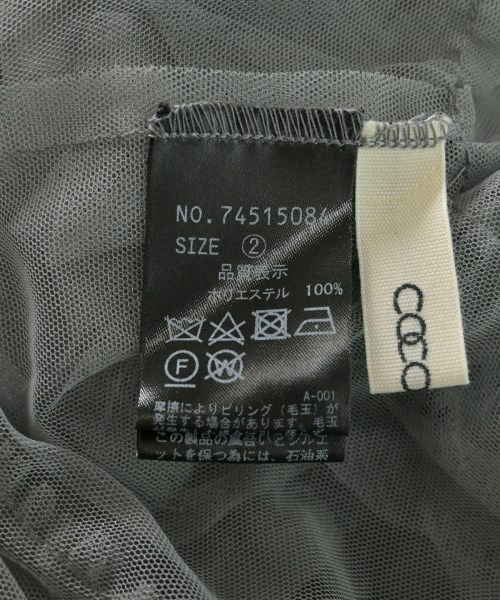 COCODEAL（ココディール）ワンピース グレー サイズ:2(M位) レディース/2200720389081