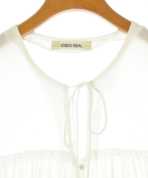 COCODEAL（ココディール）シャツワンピース 白 サイズ:2(M位) レディース/2200678132036