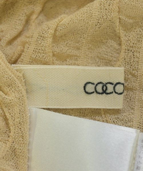 COCODEAL（ココディール）ブラウス ベージュ サイズ:2(M位) レディース/2200678132081
