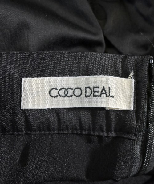 COCODEAL（ココディール）ロング・マキシ丈スカート 黒 サイズ:1(S位) レディース/2200680835062