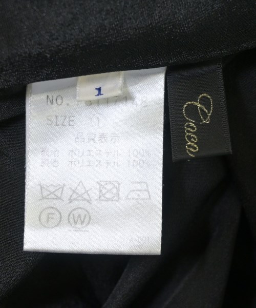 COCODEAL（ココディール）ロング・マキシ丈スカート 黒 サイズ:1(S位) レディース/2200687814169