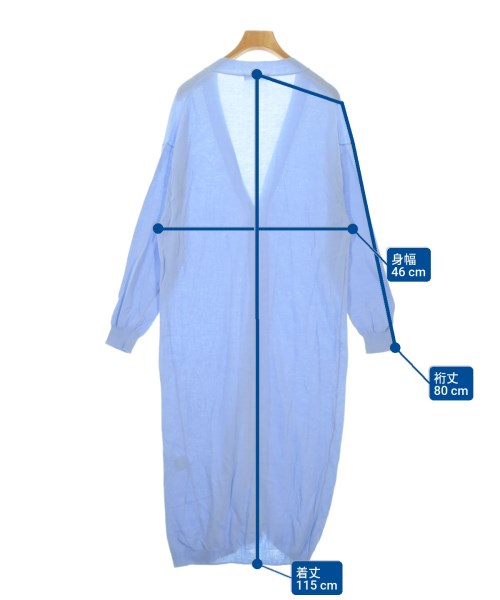 Dou Dou（ドゥドゥ）カーディガン 青 サイズ:F レディース/2200632481064