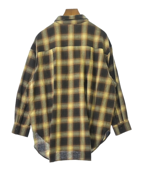 Dou Dou（ドゥドゥ）カジュアルシャツ 茶 サイズ:F レディース/2200635976048