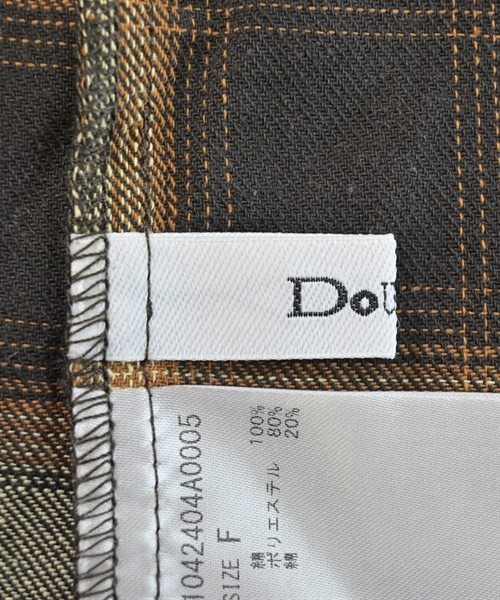 Dou Dou（ドゥドゥ）カジュアルシャツ 茶 サイズ:F レディース/2200635976048