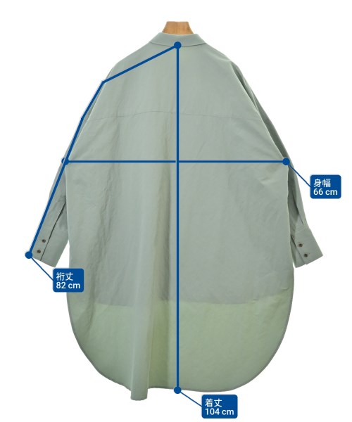 Dou Dou（ドゥドゥ）カジュアルシャツ 緑 サイズ:F レディース/2200638485028