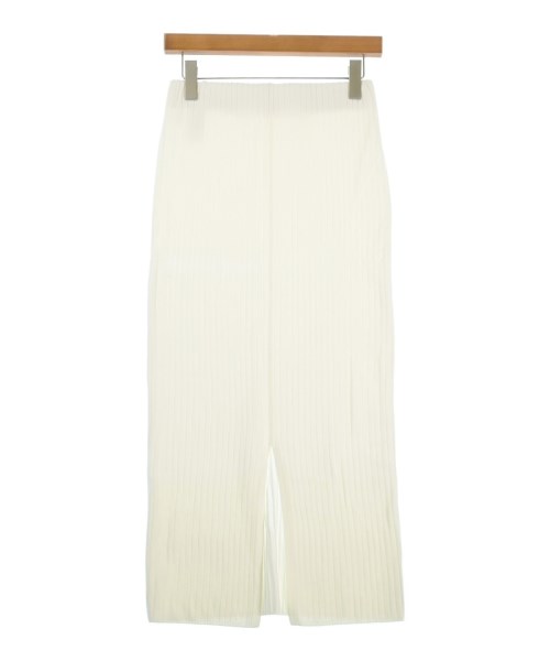 Dou Dou（ドゥドゥ）ロング・マキシ丈スカート 白 サイズ:F レディース/2200635656261