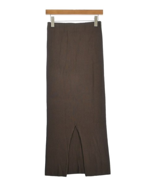 Dou Dou（ドゥドゥ）ロング・マキシ丈スカート 茶 サイズ:F レディース/2200635656278