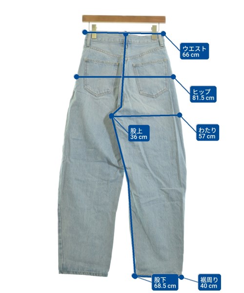 Dou Dou（ドゥドゥ）デニムパンツ 紺 サイズ:38(M位) レディース/2200636631069