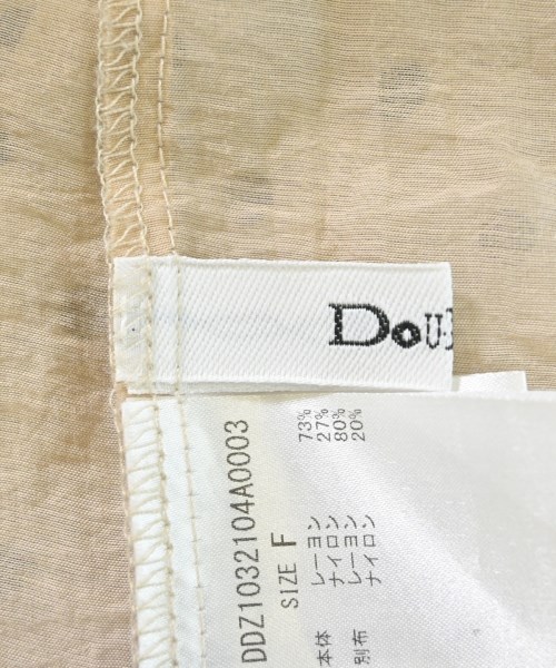 Dou Dou（ドゥドゥ）カジュアルシャツ ベージュ サイズ:F レディース/2200615433028