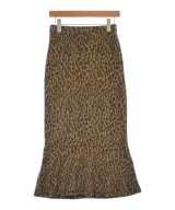 Dou Dou（ドゥドゥ）ロング・マキシ丈スカート 茶 サイズ:F レディース/2200627519017