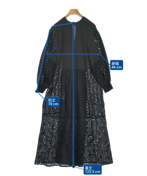 Dou Dou（ドゥドゥ）ワンピース 黒 サイズ:F レディース/2200611032027