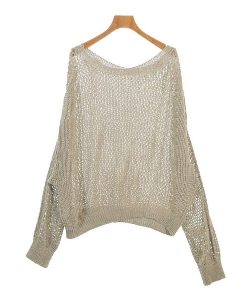 Dou Dou(ドゥドゥ)ニット・セーター ベージュ サイズ:F/2200669455144