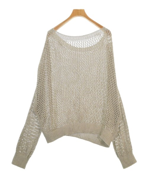 Dou Dou（ドゥドゥ）ニット・セーター ベージュ サイズ:F レディース/2200669455144