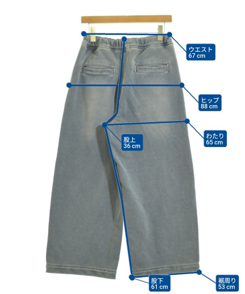 Dou Dou（ドゥドゥ）スウェットパンツ 青 サイズ:36(S位) レディース/2200671484033