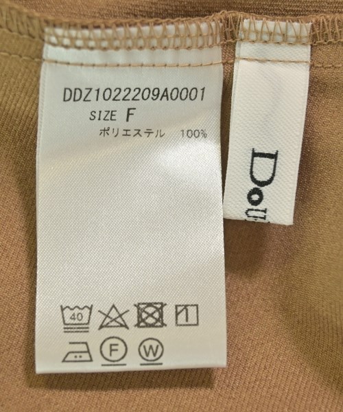Dou Dou（ドゥドゥ）ワンピース 茶 サイズ:F レディース/2200676681079