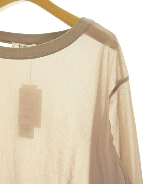 Dou Dou（ドゥドゥ）Tシャツ・カットソー 茶 サイズ:F レディース/2200676681086