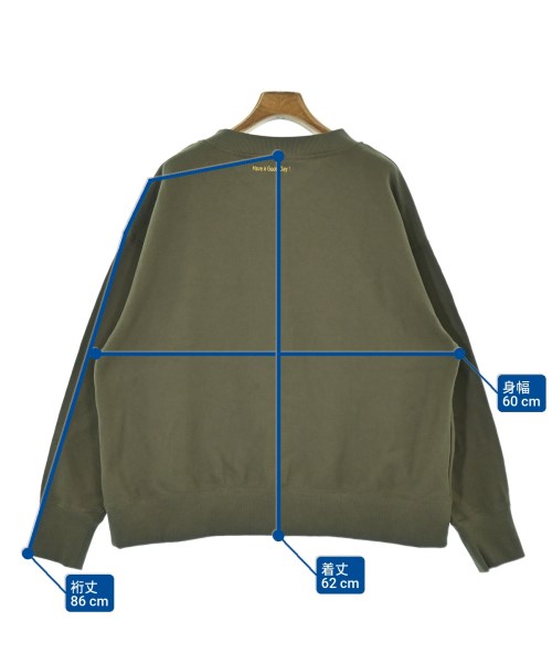 Dou Dou（ドゥドゥ）スウェット カーキ サイズ:F レディース/2200649967186