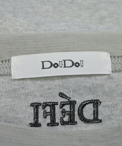 Dou Dou（ドゥドゥ）Tシャツ・カットソー グレー サイズ:F レディース/2200649967193
