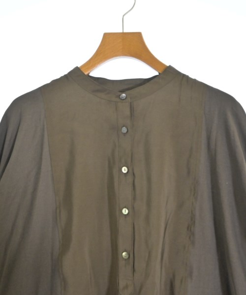 Dou Dou（ドゥドゥ）カジュアルシャツ 茶 サイズ:F レディース/2200650357266