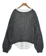 Dou Dou（ドゥドゥ）ニット・セーター グレー サイズ:2(M位) レディース/2200658479021