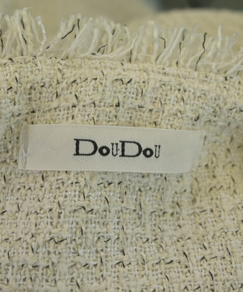 Dou Dou（ドゥドゥ）ベスト 白 サイズ:F レディース/2200644208109