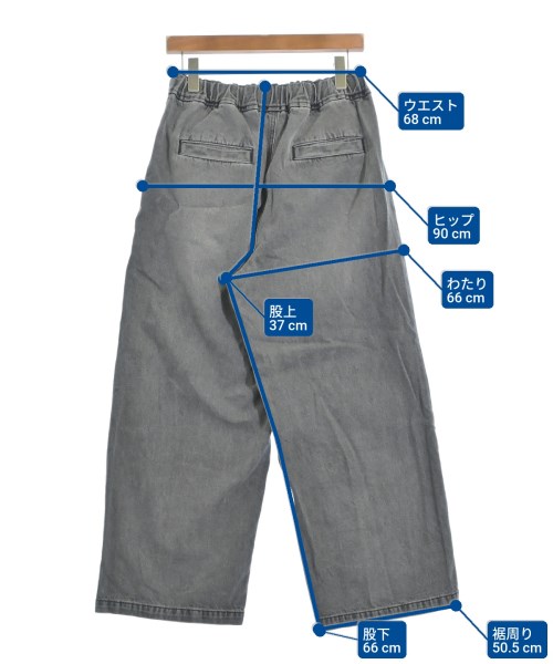 Dou Dou（ドゥドゥ）デニムパンツ グレー サイズ:38(M位) レディース/2200660017020