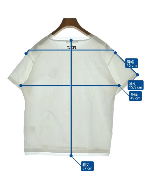 Dou Dou（ドゥドゥ）Tシャツ・カットソー 白 サイズ:F レディース/2200709795100