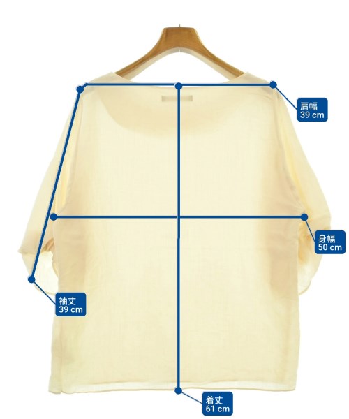 Dou Dou（ドゥドゥ）ブラウス ベージュ サイズ:F レディース/2200653722078