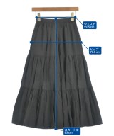 Dou Dou（ドゥドゥ）ロング・マキシ丈スカート 黒 サイズ:-(M位) レディース/2200665416026