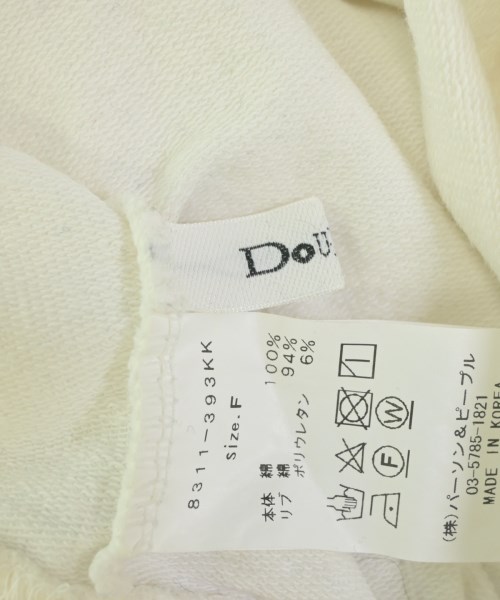 Dou Dou（ドゥドゥ）Tシャツ・カットソー 白 サイズ:F レディース/2200669295139