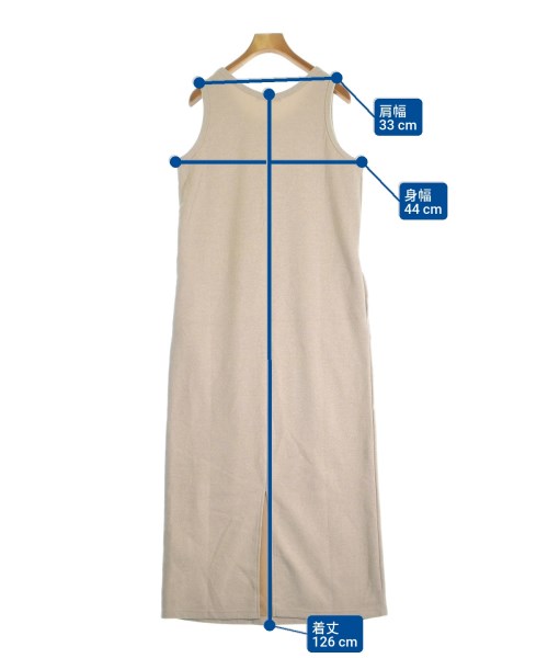 Dou Dou（ドゥドゥ）ワンピース ベージュ サイズ:TM(M位) レディース/2200668134064