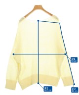 Dou Dou（ドゥドゥ）ニット・セーター 黄 サイズ:F レディース/2200669445022