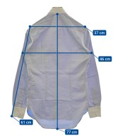 UNIVERSAL LANGUAGE（ユニバーサルランゲージ）カジュアルシャツ 青 サイズ:44(S位) メンズ/2200519426034