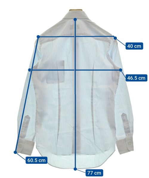 UNIVERSAL LANGUAGE（ユニバーサルランゲージ）カジュアルシャツ 青 サイズ:44(S位) メンズ/2200519426041