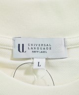 UNIVERSAL LANGUAGE（ユニバーサルランゲージ）Tシャツ・カットソー 白 サイズ:L メンズ/2200623498095